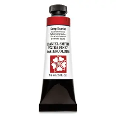Daniel Smith Extra Fine Watercolor - Deep Scarlet, 15 ml Tube