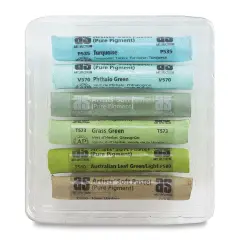 Art Spectrum Pastel 6ix Pack Set - Winter Greens, Set of 6