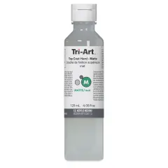Tri-Art Top Coat Medium - Hard Matte, 4 oz, Bottle