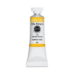 Da Vinci Artists' Permanent Watercolor - Gamboge Hue, 15 ml tube