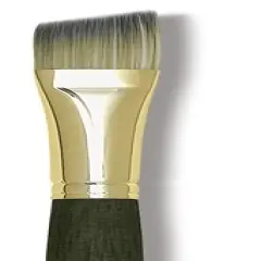 Princeton Umbria Brush - Angular Bright, Long Handle, Size 8