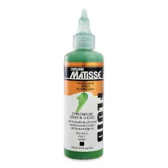 Matisse Fluid Acrylic - Chromium Oxide Green, 135 ml