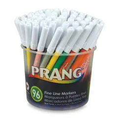 Prang Classic Fine Line Art Marker - Tub, Set of 96