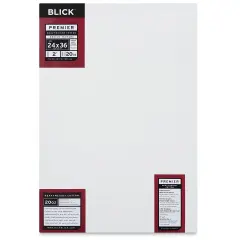 Blick Premier Heavyweight Stretched Cotton Canvas - 24" x 36", 2" Profile