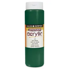 Daler-Rowney Graduate Acrylics - Sap Green, 500 ml bottle