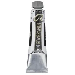 Rembrandt Artists' Oil Color - Zinc White (Safflower), 40 ml tube