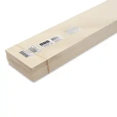 Bud Nosen Basswood Sheets - 1/8" x 4" x 24", 15 Sheets