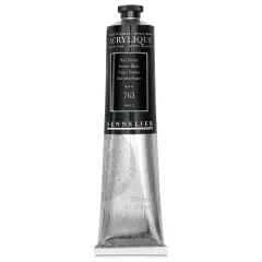 Sennelier Extra-Fine Artist Acryliques - Intense Black, 200 ml tube