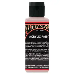 Alpha6 Alphakrylic Acrylic Paint - Raspberry Sherbet, 5 oz