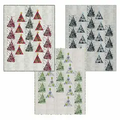 Pattern~Tree Line Designed by Patti Carey features Winterlight fabrics from Nort