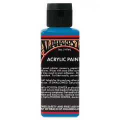Alpha6 Alphakrylic Acrylic Paint - Turquoise, 5 oz