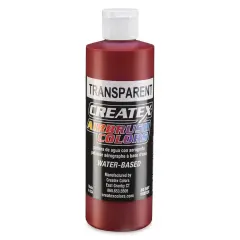 Createx Airbrush Color - 8 oz, Transparent Deep Red