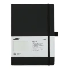 Lamy Softcover Notebook - Black, Blank, 8-1/4" x 5-3/4"