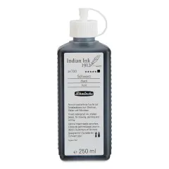 Schmincke Indian Ink 1912 - Black, 250 ml