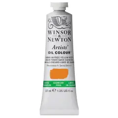 Winsor & Newton Artists' Oil Color - Cadmium Free Yellow Deep, 37 ml, tube