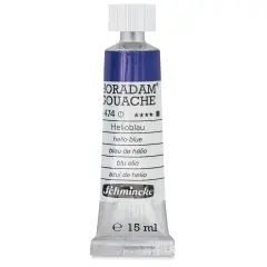 Schmincke Horadam Artist Gouache - Helio Blue, 15 ml tube