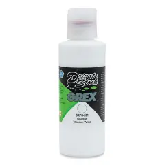 Grex Private Stock Airbrush Color - Opaque Titanium White, 4 oz