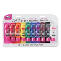 Tulip Soft Fabric Paint Set - Rainbow, Pkg of 10