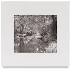 Blick Roadshow 3-in-1 System - White, Single Mat, 14" x 16" (7-3/4" x 9-3/4" Opening)