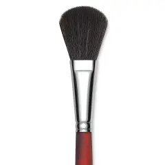 Princeton Velvetouch Series 3950 Synthetic Brush - Oval Mop, Size 3/4"