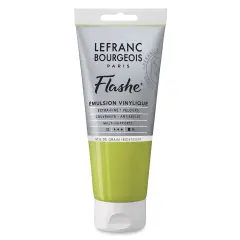 Lefranc & Bourgeois Flashe Vinyl Paint - Iridescent Stil de Grain Green, 80 ml