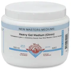 Old Holland New Masters Heavy Gel Medium - Gloss, 500 ml jar