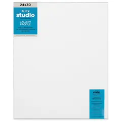 Blick Studio Stretched Cotton Canvas - Gallery Profile, 24" x 30"