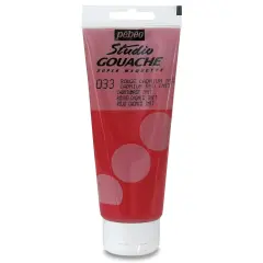 Pebeo Studio Gouache - Cadmium Red Imitation, 100 ml Tube