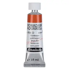 Schmincke Horadam Aquarell Artist Watercolor - Gold Brown, 15 ml tube
