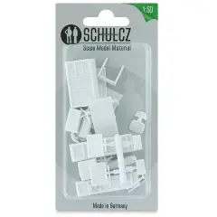 Schulcz Scale Model Furniture Set - Office, 1:50, 1/4"