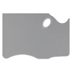 New Wave Easy View Grey Acrylic Palette - Handheld, 11" x 16"