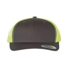 YP Classics&reg; Retro Trucker Cap Charcoal N Green