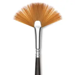 Escoda Prado Tame Synthetic Brush - Fan, Long Handle, Size 2