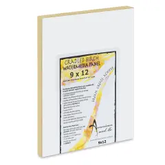 American Easel WaterMedia Panel - 9" x 12", Traditional Profile 7/8"