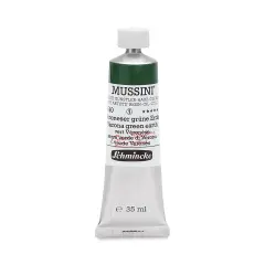 Schmincke Mussini Oil Color - Verona Green Earth, 35 ml tube