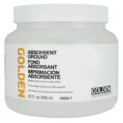 Golden Absorbent Ground - White, Quart