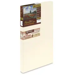 Masterpiece Monet Pro Linen Canvas - 10" x 20", Oil Primed