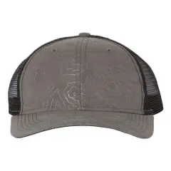 DRI DUCK&reg; Territory Trucker Cap Rugged Comfort Charcoal