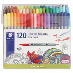 Staedtler Double-Ended Fiber-Tip Pens - Set of 120