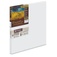Masterpiece Vincent Pro Artfix Linen Canvas - 12" x 12", Acrylic Primed
