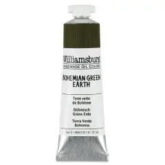 Williamsburg Handmade Oil Paints - Bohemian Green Earth, 37 ml tube