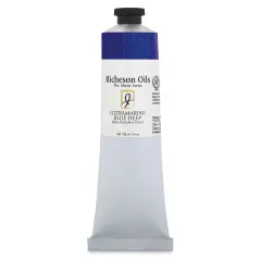 Shiva Signature Artist Oil Color - Ultramarine Blue Deep, 5 oz Tube