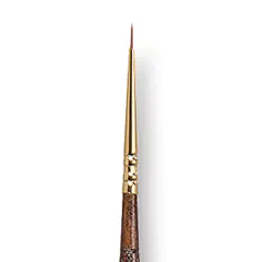 Escoda Reserva Kolinsky-Tajmyr Sable Brush - Round, Long Handle, Size 3/0