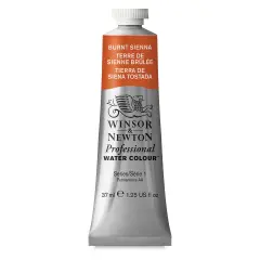 Winsor & Newton Professional Watercolor - Burnt Sienna, 37 ml Tube