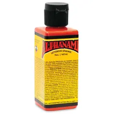 Alpha6 Alphanamel Lettering Enamel - Vermilion, 147 ml, Bottle