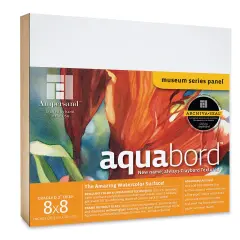 Ampersand Aquabord Panel - 8" x 8", 2" Deep Cradled