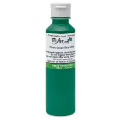 Tri-Art Liquid Artist Acrylics - Phthalo Green, 120 ml bottle