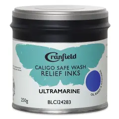 Cranfield Caligo Safe Wash Relief Ink - Ultramarine, 250 g