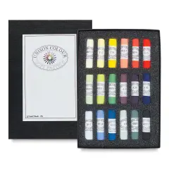 Unison Handmade Pastel Set - Starter Colors, Set of 18, Full Stick
