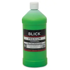 Blick Premium Grade Tempera - Yellow-Green, Quart